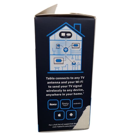 Tablo 4th Gen 2-Tuner Over-The-Air OTA DVR 128GB Pause Live TV TF1282B-01-CN - Picture 2 of 11